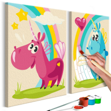 Artgeist Kifestő - Sweet Unicorns térkép