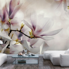 Artgeist Öntapadó fotótapéta - Subtle Magnolias - First Variant 196x140 tapéta, díszléc és más dekoráció