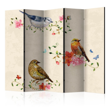 Artgeist Paraván - Bird Song II [Room Dividers] grafika, keretezett kép