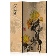 Artgeist Paraván - Chrysanthemums [Room Dividers]-3 részes 135x172 bútor