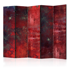Artgeist Paraván - Red Concrete II [Room Dividers] - 5 részes 225x172 bútor