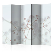 Artgeist Paraván - White Flowers II [Room Dividers] grafika, keretezett kép
