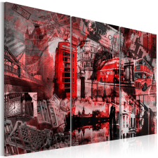 Artgeist Vászonkép - Red London 90x60 grafika, keretezett kép