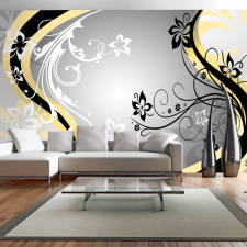 Artgeist XXL Fotótapéta - Art-flowers (yellow) grafika, keretezett kép