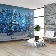 Artgeist XXL Fotótapéta - Ocean fények - NYC grafika, keretezett kép
