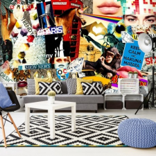 Artgeist XXL Fotótapéta - Scraps of Modernity tapéta, díszléc és más dekoráció