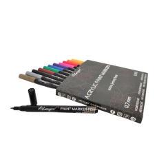 Artmagico akril markerek 0,7 mm, 12 db-os készlet filctoll, marker