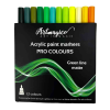 Artmagico PRO LINE GREEN akril filctollak, vastagság 0,7 mm, 12 darabos készlet
