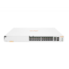 ARUBA Instant On 1960 24G 20p Class4 4p Class6 PoE 2XGT 2SFP+ 370W Vezérelt L2+ Gigabit Ethernet (10/100/1000) Ethernet-áramellátás (PoE) támogatása 1U Fehér