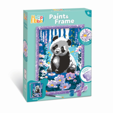 AS Company Festés számok szerint, képkerettel - panda kreatív és készségfejlesztő
