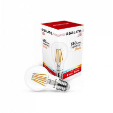 Asalite LED Izzó A60 filament gömb E27 6W 2700K (660 lumen) izzó