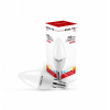  Asalite LED Izzó C37 gyertya E14 4W 3000K (350 lumen)