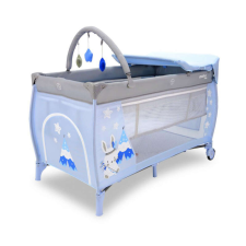 Asalvo Complet 2 szintes Utazóágy - Rabbit Tippi Blue #kék utazóágy