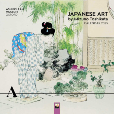 Ashmolean Museum: Japanese Art by Mizuno Toshikata Wall Calendar 2025 (Art Calendar) naptár, kalendárium