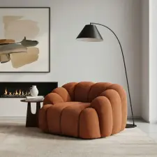 ASIR Design fotel Varese téglavörös bútor