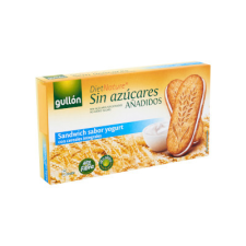 ASIX DISTRIBUTION Kft. Gullón 220g Joghurtos cukormentes szendvicskeksz 2488 diabetikus termék