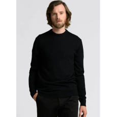 Asket , The Merino Sweater, Férfi pulóver, Fekete, M