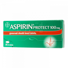 ASPIRIN Protect 100 mg gyomornedv ellenálló bevont tabletta 28 db gyógyhatású készítmény