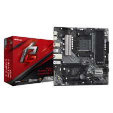 Asrock Alaplap AM4 B550M PHANTOM GAMING 4 AMD B550, mATX alaplap