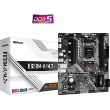 Asrock Alaplap AM5 B650M-H/M.2+ AMD B650, mATX alaplap