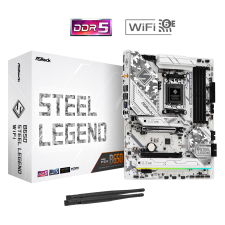 Asrock B650 Steel Legend WiFi Alaplap (90-MXBN90-A0UAYZ) alaplap