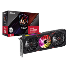 Asrock Radeon RX7600 Phantom Gaming 8GB OC videókártya