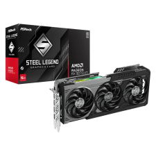 Asrock Radeon RX9070 XT Steel Legend Dark 16GB videókártya