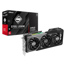 Asrock Radeon RX 9070 XT 16GB GDDR6 Steel Legend Dark PCIE videókártya