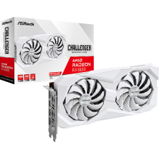 Asrock Videokártya PCI-Ex16x AMD RX 6600 CHALLENGER WHITE 8GB DDR6 videókártya