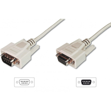 Assmann Datatransfer extension cable, D-Sub9 (AK-610203-050-E) kábel és adapter
