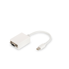 Assmann DB-340407-001-W Mini DisplayPort apa - VGA anya Adapter kábel és adapter