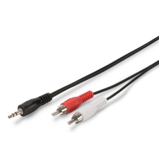Assmann Digitus JACK - RCA kábel 1.5m (3.5mm jack apa - 2XRCA apa) kábel és adapter