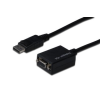 Assmann Displayport 1.1a Adapter Cable DP M (plug)/DSUB15 F (jack) 0;15m black
