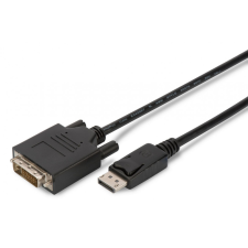 Assmann DisplayPort adapter cable, DP - DVI-D (Dual Link) (24+1) 5m Black kábel és adapter