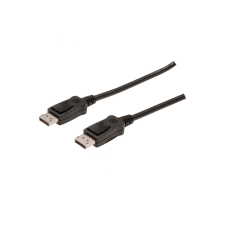 Assmann displayport connection cable, dp 2m black ak-340103-020-s kábel és adapter