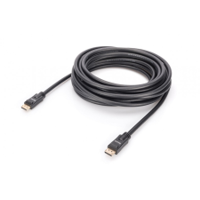 Assmann Displayport connection cable, DP, w/ amp. kábel és adapter