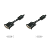 Assmann DVI connection cable DVI(24+1) M/M DVI-D (Dual Link) (24+1) 2m Black