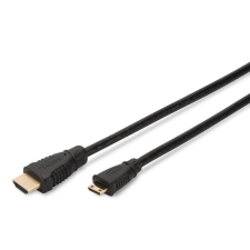Assmann HDMI High Speed Ethernet connection cable HDMI - mini HDMI 2m Black kábel és adapter