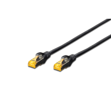 Assmann - S/FTP Cat6A patch kábel 3m - DK-1644-A-030/BL kábel és adapter