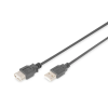 Assmann USB 2.0 extension cable, type A 1,8m Black