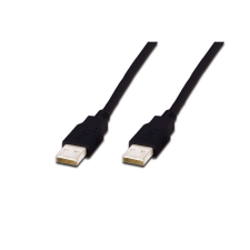 Assmann USB 2.0 összekötő kábel 1m (AK-300100-010-S) (AK-300100-010-S) kábel és adapter