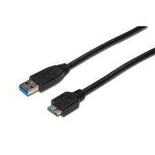 Assmann USB 3.0 connection cable, type A - micro B kábel és adapter