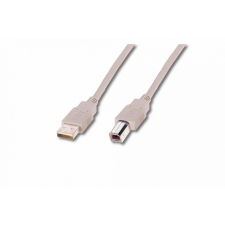 Assmann USB connection cable, type A - B kábel és adapter