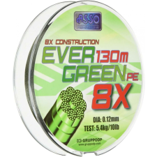 Asso PE8X EVERGREEN 130M 27,2KG horgászzsinór