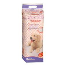 AssorbiPiu Hygiene Pad Nappy - Helyhez szoktató - kutyapelenka 60x60cm (40db) kutyafelszerelés