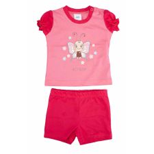 Asti 2  részes kislány nyári szett Pillangós mintával babaruha szett