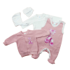 Asti 5 részes baba szett – belül bolyhos anyagból - Cipős mintával