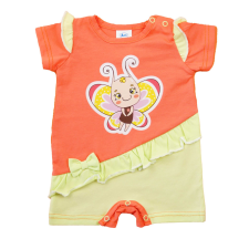 Asti A Rövid ujjú kislány baba napozó - pillangó mintával kombidressz, body