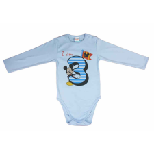 Asti Disney Mickey szülinapos hosszú ujjú baba body 3 éves kombidressz, body