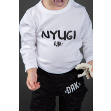 Asti Dorko DRK "Nyugi" mintával nyomott hosszú ujjú baba body kombidressz, body